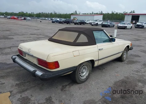 1980 Mercedes-Benz Sl 450 from USA, damaged, VIN WDB10704412062494
